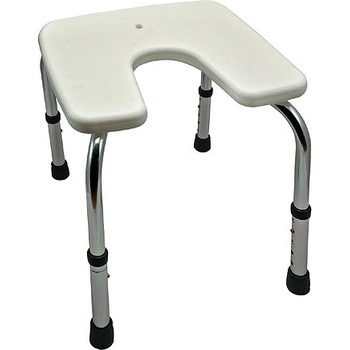 Sundo Standardní sprchová židle s hygienickým výřezem bez opěradla