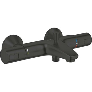 GROHE QuickFix Precision Start - Термостатичен смесител за вана, мат черно 345982430 (345982430)