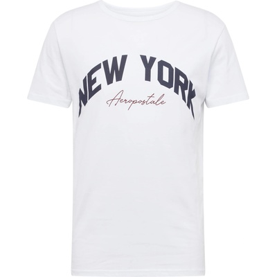Aéropostale Тениска 'new york' бяло, размер xl