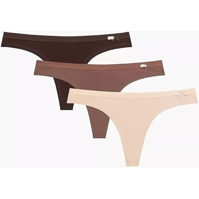 3PACK dámske tangá Atlantic 3CLP 017 Thongs