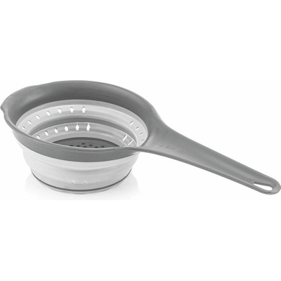 cedník d31cm oválný, pružný, skládací, plast