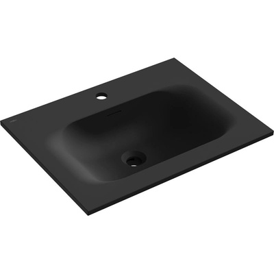 Mexen Vela умивалник вграден в плот 61 x 46, 5 см, черен мат - 25236071 (25236071)