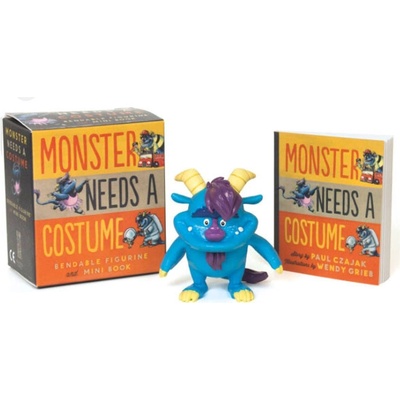Running Press Monster Needs a Costume Bendable and Mini Book Editions