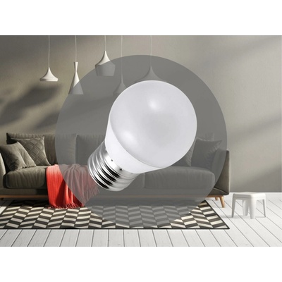 Nedes ZLS807 LED 5W E27 G45 SMD 6000K studená biela