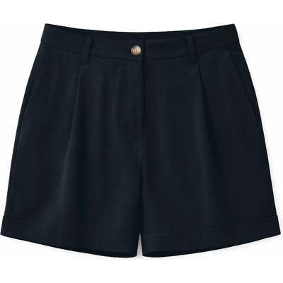 Mazine Дамски къси панталони Mazine Women's Pleated Viscose Shorts - Black (112-4429-0112)