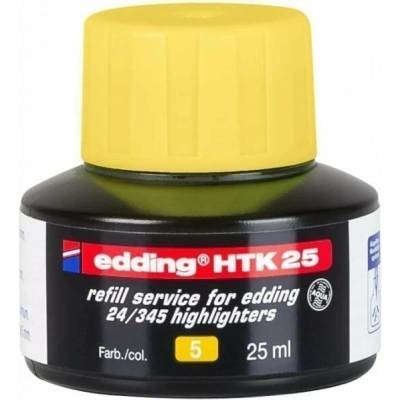 Inkoust do zvýrazňovačů Edding HTK 25 žlutý