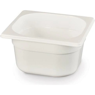 Hendi Gastronádoba 1/6, GN 1/6, 1,6L, Bílá, 176x162x(H)100mm