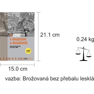 O ADHD v dospívání a dospělosti - Volné pokračování knihy Jak se žije s ADHD - 9 příběhů z praxe - Markéta Závěrková