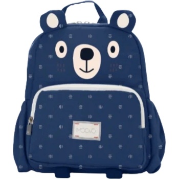 Nuvita Памучна детска раница Nuvita - Orso, синьо мече (NEW024694)