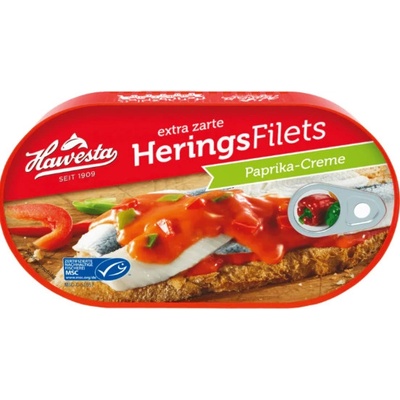 Hawesta Heringsfilets Paprika Creme 200 g