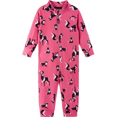 Dětský fleecový overal Reima Tarhaan Soft Coral