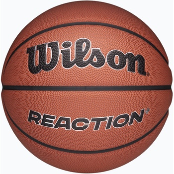 Wilson Баскетболна топка Wilson Reaction Pro brown/silver размер 7
