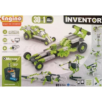 Engino 3030 Inventor 30 Models Motorized Set