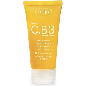 Ziaja Vitamin C. B3 Niacinamide Регенериращ нощен крем за лице, 50 ml