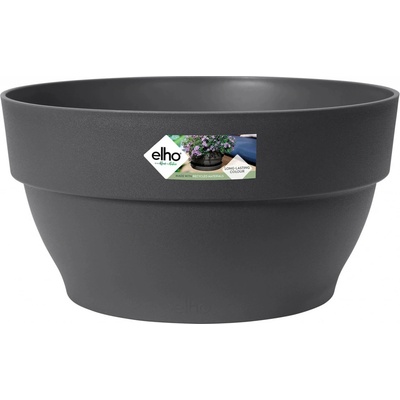 Elho Květináč Vibia Campana Bowl antracitová 34 x 17 cm