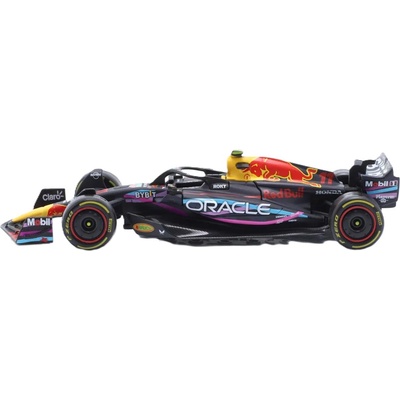 Bburago Метална кола Bburago - Red Bull F1 RB19, Team Oracle Red Bull, #11 Sergio Perez, 1: 43 (18-38082-PER-MIAMI)