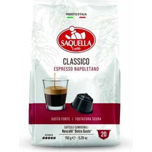 Saquella Classico 20 бр. капсули, съвместими с Dolce Gusto система