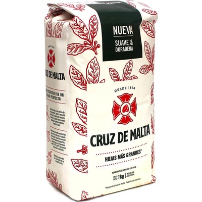 Cruz de Malta Čaj Yerba Maté con palo 1000 g