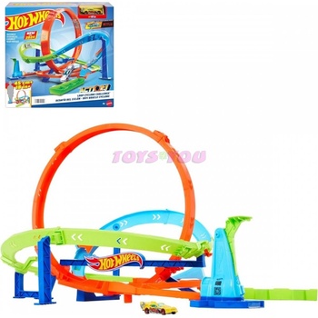 Hot Wheels Extrémní hyper smyčka HTK16
