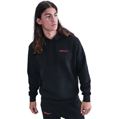 Nike Мъжки суичър Nike Atletico Madrid Club Hoodie Mens - Black/ Red