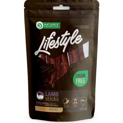 Natures P Lifestyle dog lamb sticks 12 x 75 g
