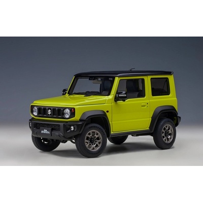 AUTOart Suzuki Jimny JB74 SIERRA Kinetic yellow s čiernou strechou 1:18