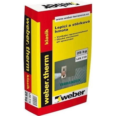 WEBER webertherm klasik - lepicí a stěrkový tmel 25kg