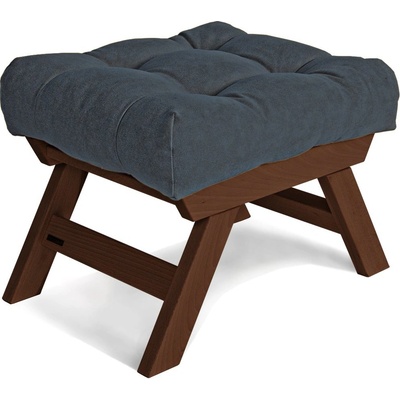 MarLiving Taburet BREEZIO 03 55 cm z masivu/grafitově šedý