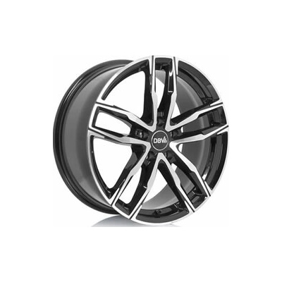 DBV Vienna II 8,5x20 5x120 ET35 black gloss front polished