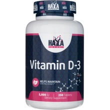 Haya Labs Vitamín D3 5000 IU 250 tabliet