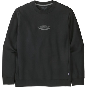 Patagonia Мъжки пуловер Patagonia 95 Oval Logo Uprisal Crew Sweatshirt Jumper - Black (017-4322-0112)