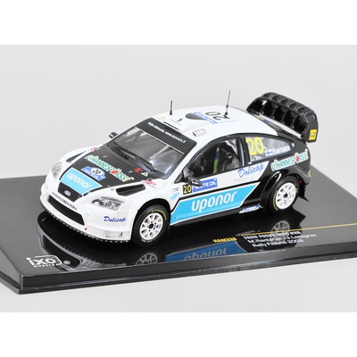 WRC IXO Ford Focus 20 Rally Finland 2008 Rantanen / Lonegren 1:43