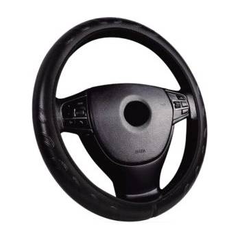 Image 1 of Кожен калъф за волан 38см - Run - черен цвят