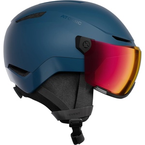 Atomic Ски каска Atomic Revent Visor Photochromic S1-3 Ski helmet - Deep Ocean / Red Photo - размер One Size (418-1609-0211)
