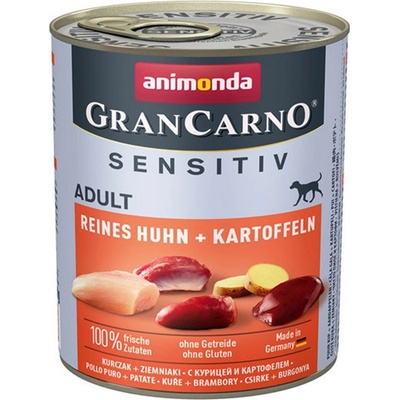 Animonda GranCarno pure chicken & potatoes Chicken Potato Adult 800 g