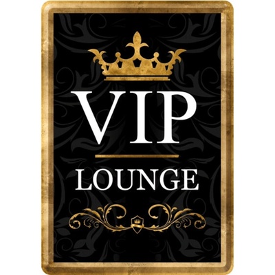 Plechová pohlednice - VIP Lounge