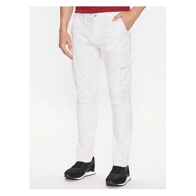 GUESS Текстилни панталони M2GB27 WCNZ0 Бял Slim Fit (M2GB27 WCNZ0)