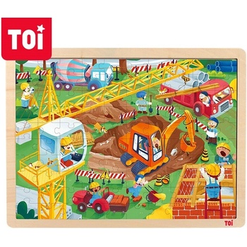 Toi World Строителна площадка - пъзел 100 части (twtp034)