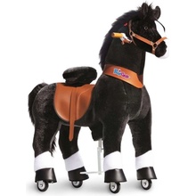 PonyCycle black s brzdou a zvukem velký