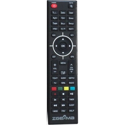 Diaľkový ovládač ZGEMMA STAR H.2S, H7, H9, H10, H11
