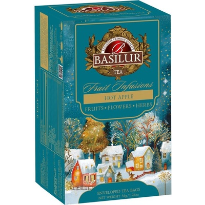Basilur Christmas Fruit Hot Apple 20 x 1,8 g