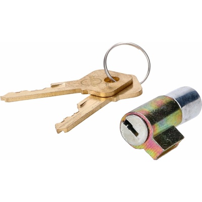 Diverse / Import Kovový zámek sedla se 2 klíči pro Simson, Schwalbe KR 51/1, 51/2