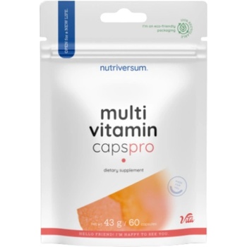 Image 1 of Nutriversum MultiVitamin Caps Pro [60 капсули]