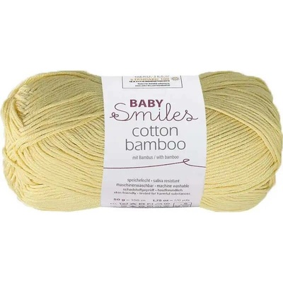 Schachenmayr Baby Smiles Cotton Bamboo 01021 žlutá vanilka