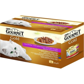 Gourmet Gold Duo zážitkový 4 x 85 g