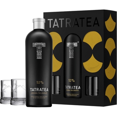 Tatratea Original 2025 52% 0,7 l (darčekové balenie 2 poháre)