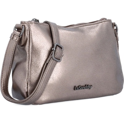 Le Sands kabelka crossbody Metalická 4369 BR