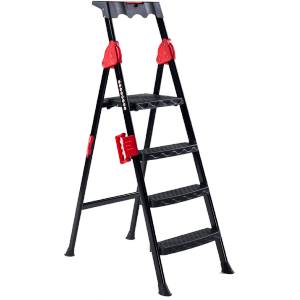 HORECANO Стълба MENSA PLUS 5+1 - 50x120xh180cm ЧЕРНА (MRD 145) (0157233)