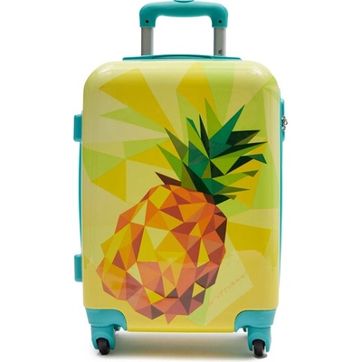 WITTCHEN Самолетен куфар за ръчен багаж wittchen 56-3a-641-55 Жълт (56-3a-641-55)