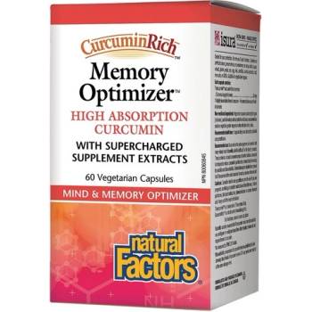 Natural Factors Memory Optimizer (Памет и фокус) 388 mg 60 V капсули | Natural Factors (4553 NF)